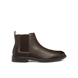 بوت كاحل رجالي من جيوكس Walk Pleasure مقاس 43 بني: تصميم عصري من جلد عالي الجودة، يوفر راحة فائقة، وبطانة داخلية مبطنة للارتداء طوال اليوم، امكانية الاستبدال بسهولة