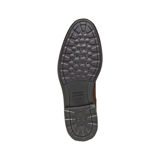 حذاء رسمي رجالي من Walk Pleasure جلد كونياك مقاس 41 U46CGF.00039.C6001 خفيف الوزن ومريح تصميم للأعمال والمناسبات الخاصة - جيوكس - Image 9