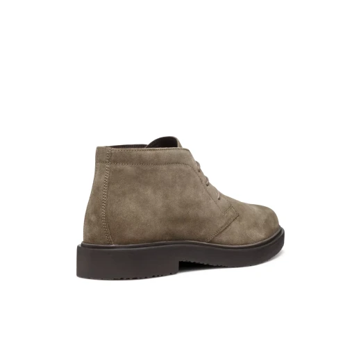 Massimiano Men's Taupe Suede Lace Up Ankle Boots Size 43 Desert Boot Inspired Breathable Casual Footwear, Item Code U46H9A.00022.C6029 - Image 10