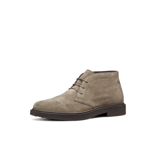 Massimiano Men's Taupe Suede Lace Up Ankle Boots Size 43 Desert Boot Inspired Breathable Casual Footwear, Item Code U46H9A.00022.C6029 - Image 9