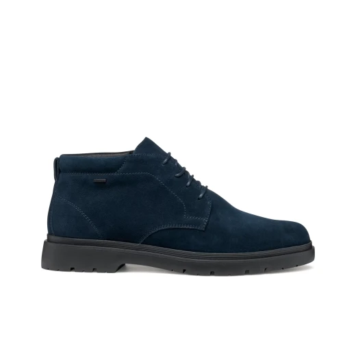 Geox Spherica EC1 ABX Men's Waterproof Ankle Boots Navy Suede 46, Exceptional Comfort and Weather Protection for Everyday Wear, Innovative Cushioning System, Durable Design - Geox - Image 2