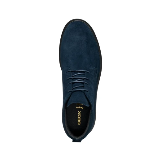 Geox Spherica EC1 ABX Men's Waterproof Ankle Boots Navy Suede 46, Exceptional Comfort and Weather Protection for Everyday Wear, Innovative Cushioning System, Durable Design - Geox - Image 6