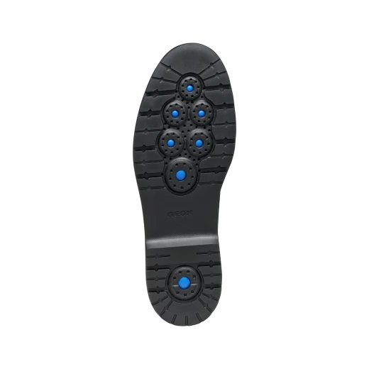 Geox Spherica EC1 ABX Men's Waterproof Ankle Boots Navy Blue Size 40 Suede Construction Cushioned Comfort Winter Weather Ready Durable Stylish Footwear - Geox - Image 7