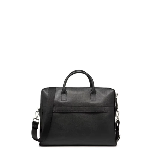 Giourneyer Men's Briefcase Black Shoulder Bag 2 Handle Office Travel Bag Functional Design for Men U46JGB.00047.C9997 Perfect for Daily Use - Giourneyer - Image 2