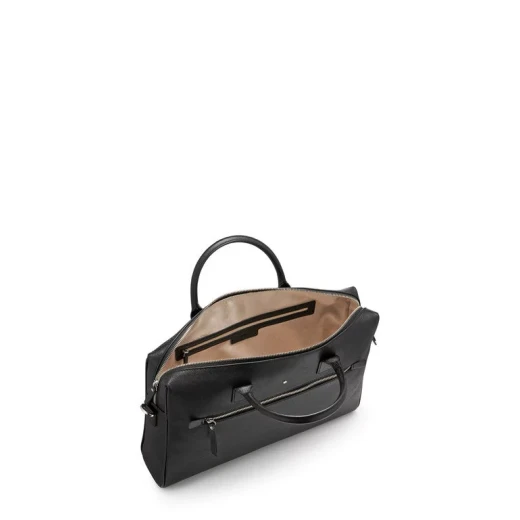 Giourneyer Men's Briefcase Black Shoulder Bag 2 Handle Office Travel Bag Functional Design for Men U46JGB.00047.C9997 Perfect for Daily Use - Giourneyer - Image 3