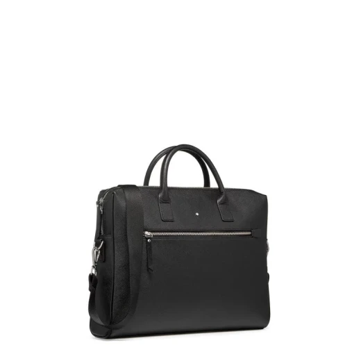 Giourneyer Men's Briefcase Black Shoulder Bag 2 Handle Office Travel Bag Functional Design for Men U46JGB.00047.C9997 Perfect for Daily Use - Giourneyer - Image 4