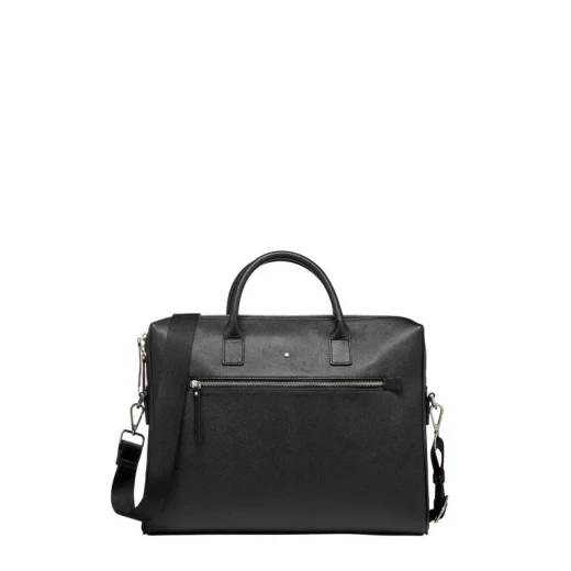 Giourneyer Men's Briefcase Black Shoulder Bag 2 Handle Office Travel Bag Functional Design for Men U46JGB.00047.C9997 Perfect for Daily Use - Giourneyer - Image 5