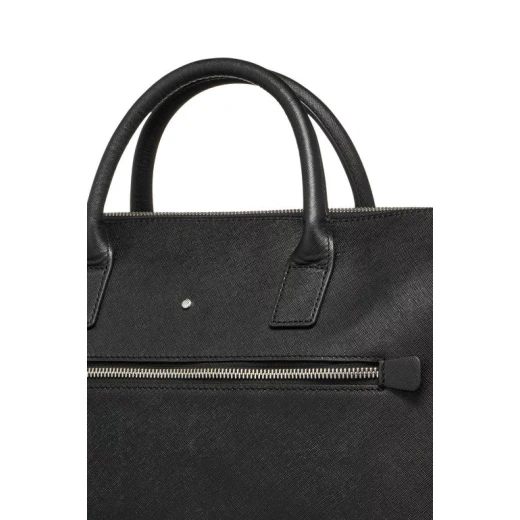 Giourneyer Men's Briefcase Black Shoulder Bag 2 Handle Office Travel Bag Functional Design for Men U46JGB.00047.C9997 Perfect for Daily Use - Giourneyer - Image 6