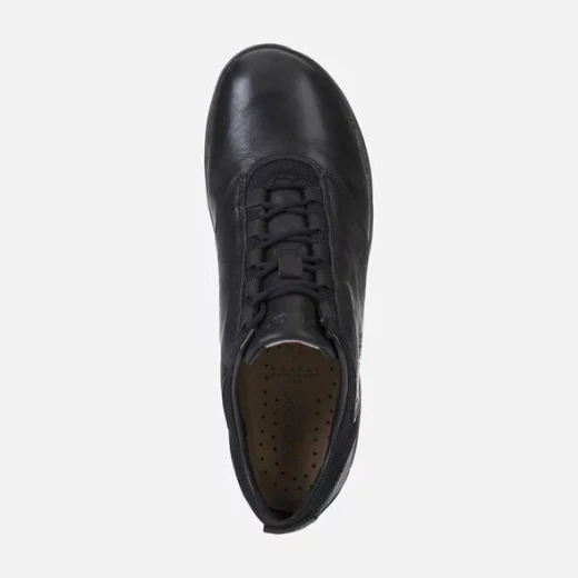 Geox Nebula Man Sneaker All Black Ultra Breathable Lightweight Design Size 41, Perfect for Everyday Wear, Travel, and Errands - Geox - Image 4