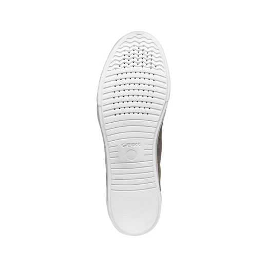 Walee Man Breathable Canvas and Suede Sneakers in Dove Grey, Perfect for Everyday Casual Wear, Featuring Urban Vibe, Comfortable Fit, and Stylish Design, Size 40 - Geox - Image 19