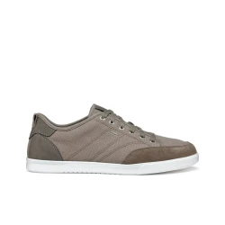 Walee Man Breathable Canvas and Suede Sneakers in Dove Grey, Perfect for Everyday Casual Wear, Featuring Urban Vibe, Comfortable Fit, and Stylish Design, Size 40