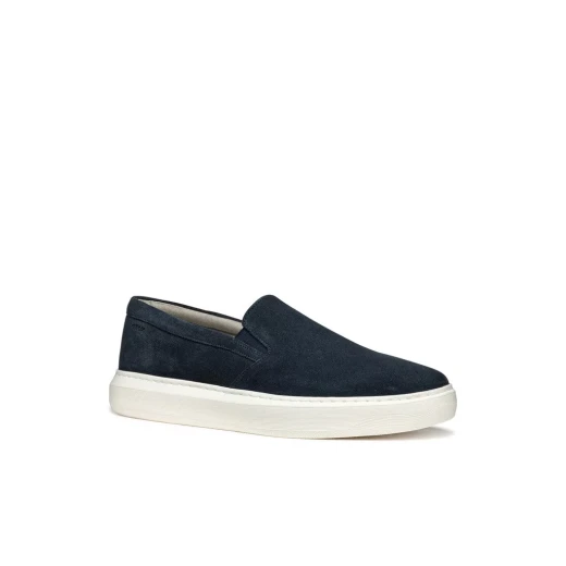 Deiven Man Loafer Navy Suede Breathable Summer Casual Shoes U555WB.00022.C4002 45 Designed for Comfortable Summertime City Styling Sporty Sole Lightweight Construction - Geox - Image 12