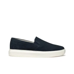 Deiven Man Loafer Navy Suede Breathable Summer Casual Shoes U555WB.00022.C4002 45 Designed for Comfortable Summertime City Styling Sporty Sole Lightweight Construction