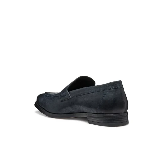 Rezzonico Men's Navy Leather Loafers 43 – Classic Design with Breathable Comfort for Casual City Wear, Suitable for Various Outfits - Rezzonico - Image 8