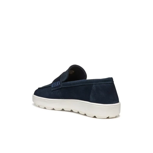 Geox Spherica ECUB-1 Men's Loafer Navy Suede Platform Sole Lightweight Breathable Comfort 42 EU - Image 7