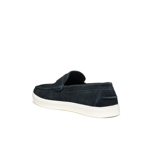 AVOLA Man Navy Suede Loafer 41 Lightweight Breathable Comfort Designed for Warm Weather Weekends Away Flexible Outsole Timeless Appeal Perfect Choice for Men's Footwear - Image 15