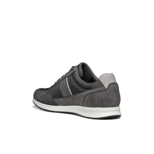 Avery Men's Sneaker Graphite, Retro Design, Fabric & Nubuck Upper, Breathable & Comfortable Casual Shoes, Size 41, Lightweight City Outfits, SKU U55H5B.011EK.C1115 - Geox - Image 8