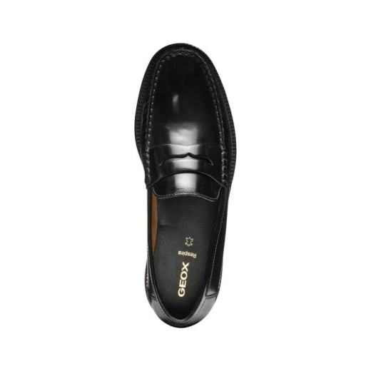 Recanati Men's Leather Loafer Black Color Classic Design Comfortable and Breathable Everyday Wear Size 46 City Shoe U55HVB.00038.C9999 - Image 15