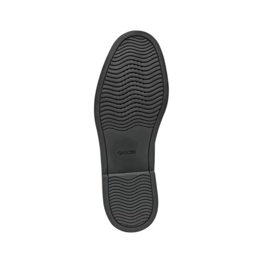 Recanati Men's Black Leather Loafers, Size 45, Classic Timeless Style for Everyday Wear, Comfortable and Breathable Design, Premium Supple Leather Upper, City Ready Footwear - Geox - Image 5