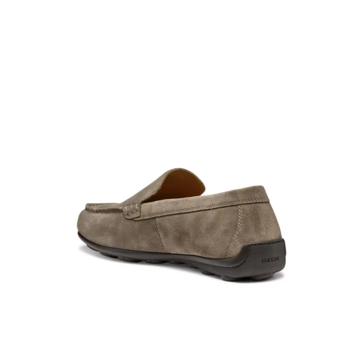 حذاء لوفر جي أوكس سفيريكا EC16 للرجال رمادي داكن جلد شمواه مريح مبطن مقاس 45 تصميم أنيق كاجوال سهل الارتداء للاستخدام اليومي - جيوكس - Image 13