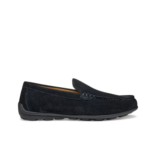 حذاء لوفر سبيريكا إي سي 16 للرجال من جيوكس باللون الأزرق الداكن من جلد الغزال مقاس 46 توسيد وراحة استثنائية تصميم كلاسيكي للارتداء اليومي بناء خفيف الوزن تهوية فائقة