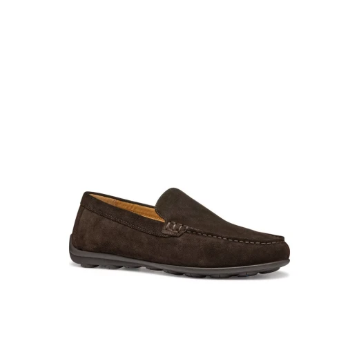 Geox Spherica EC16 Men's Loafer Dark Brown Suede Casual Shoes with Enhanced Cushioning and Comfort, Featuring a Classic Design, Available in Size 44, U55HYA.00022.C6006 - Geox - Image 12