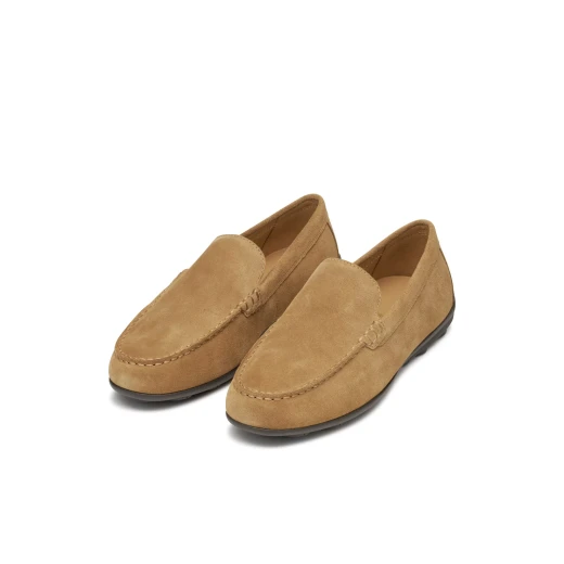 Geox Spherica EC16 Loafer for Men in Toffee Suede with Superior Cushioning and Comfort Featuring Lightweight Design, Size 42, Perfect for Everyday Casual Wear - Geox - Image 8
