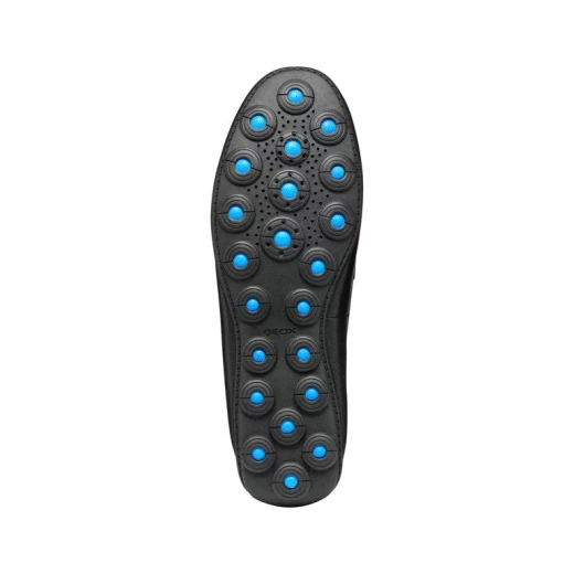 Geox Spherica EC16 Men's Loafers Black 41 Crafted Tumbled Leather Superior Cushioning and Comfort Lightweight Design Ideal for Everyday Wear Stylish and Refined Footwear - Image 10