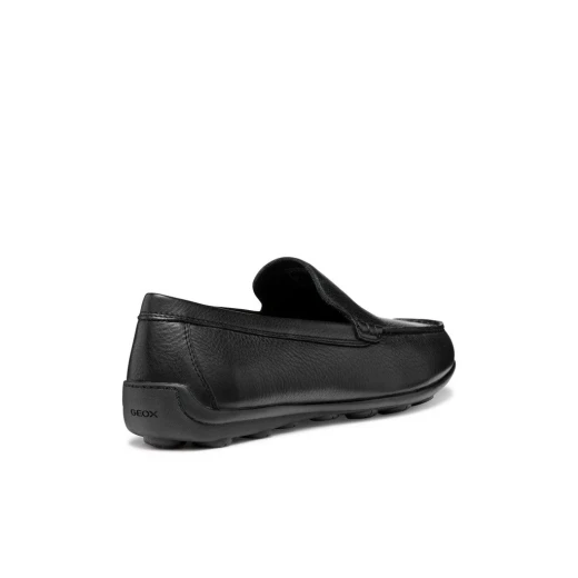Geox Spherica EC16 Loafer for Men in Black, Crafted from Tumbled Leather, Featuring Exceptional Cushioning and Comfort for Day to Day Wear. Size 40 - Image 13