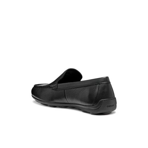 Geox Spherica EC16 Loafer for Men in Black, Crafted from Tumbled Leather, Featuring Exceptional Cushioning and Comfort for Day to Day Wear. Size 40 - Image 8