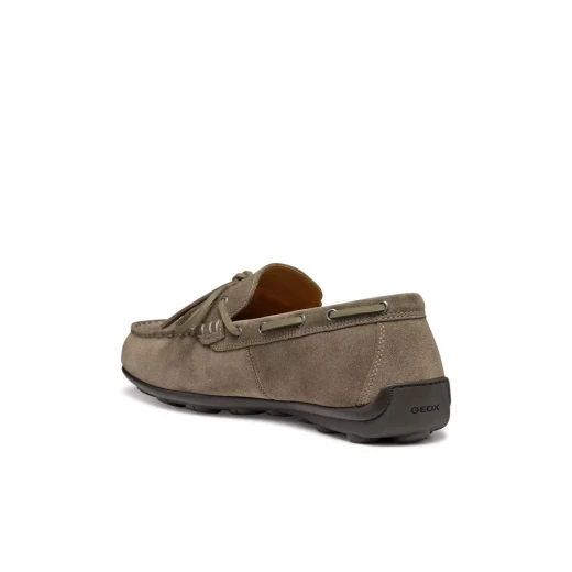 Geox Spherica EC16 Men's Loafer Dove Grey Suede Breathable and Ultra Cushioning Shoe 42 Comfortable City Style Footwear - Image 8
