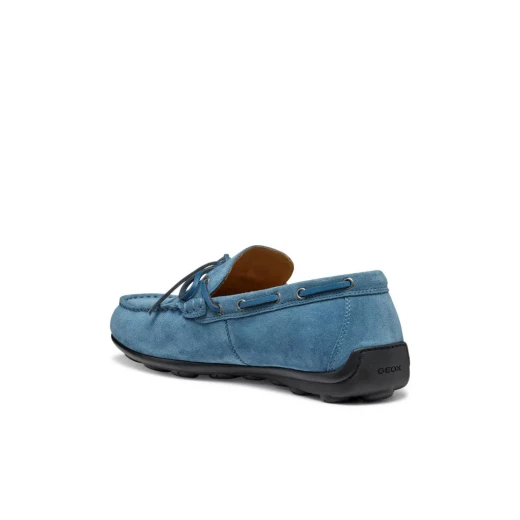 Geox Spherica EC16 Loafer Men's AVIO Blue Suede Comfortable Breathable Shoes 40 European Size Stylish City Wear Ultra Cushioned Sole Lightweight Design Perfect Fit - Image 7