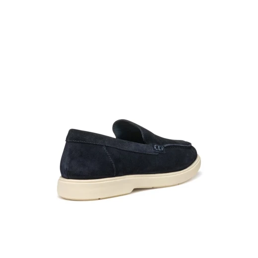 Geox Spherica EC17 Men's Loafer Dark Navy Suede Comfortable Cushioned Shoes for Everyday Wear Size 42 Casual Style U55LAD.00022.C4021 - Image 8