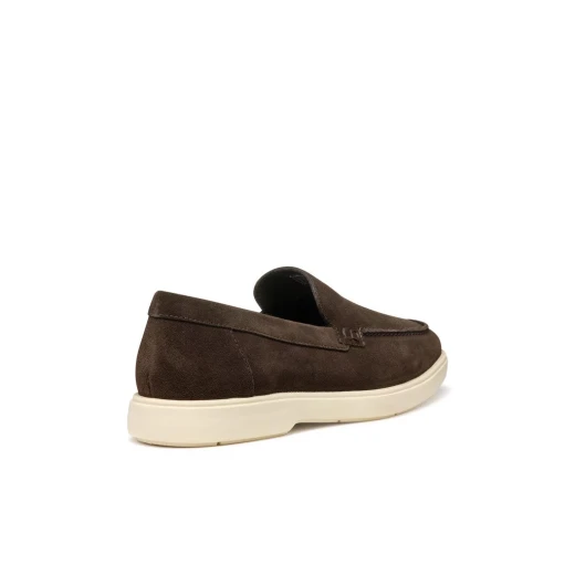 Geox Spherica EC17 Men's Loafer Brown Suede Comfort Shoes Size 42 Exceptional Cushioning Stylish Everyday Wear Breathable Design Superior Support Classic Slip On - Geox - Image 13