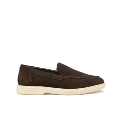 Geox Spherica EC17 Men's Loafer Brown Suede Comfort Shoes Size 42 Exceptional Cushioning Stylish Everyday Wear Breathable Design Superior Support Classic Slip On