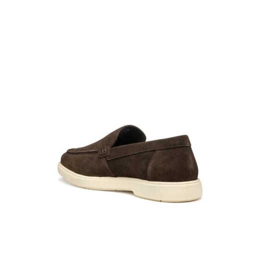 Geox Spherica EC17 Men's Loafer Brown Suede Comfort Shoes Size 42 Exceptional Cushioning Stylish Everyday Wear Breathable Design Superior Support Classic Slip On - Geox - Image 8