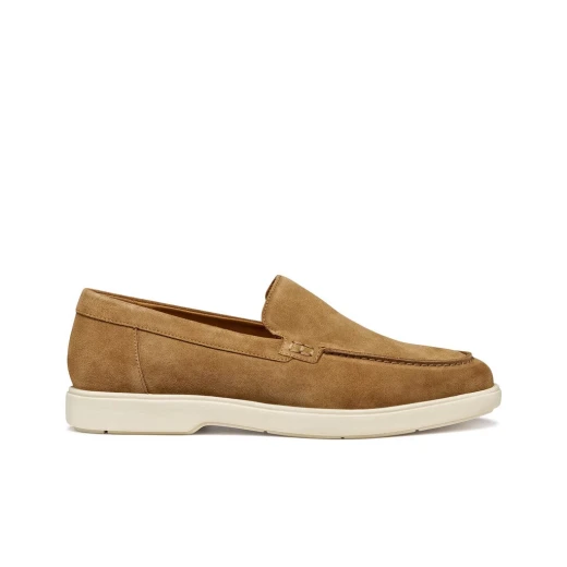 Geox Spherica EC17 Men's Loafer Toffee Brown Suede Cushioned Comfort 41 Casual Everyday Style - Image 2
