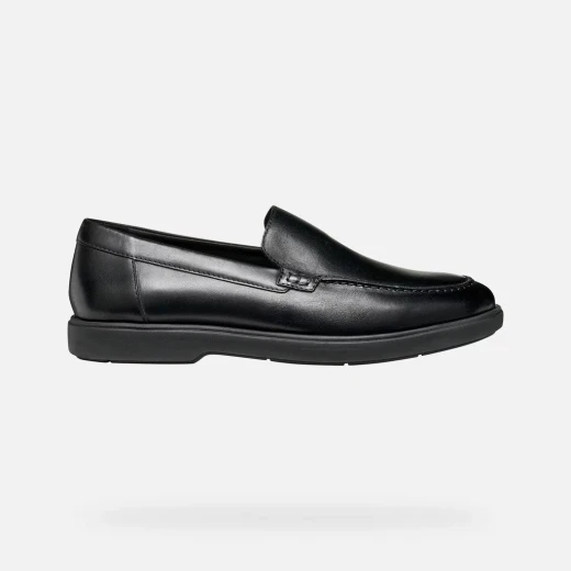 Geox Spherica EC17 Men's Loafer Black Leather Ultra Cushioned Sole 41 European Size Stylish Comfortable Footwear Perfect for Everyday Wear Geox Spherica EC17 Men's Loafer Black Leather Ultra Cushioned Sole 41 European Size Stylish Comfortable Footwear Perfect for Everyday Wear