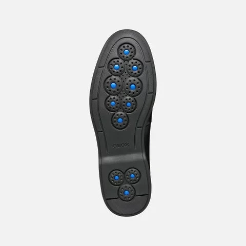 Geox Spherica EC17 Men's Loafer Black Leather Ultra Cushioned Sole 41 European Size Stylish Comfortable Footwear Perfect for Everyday Wear - Image 5