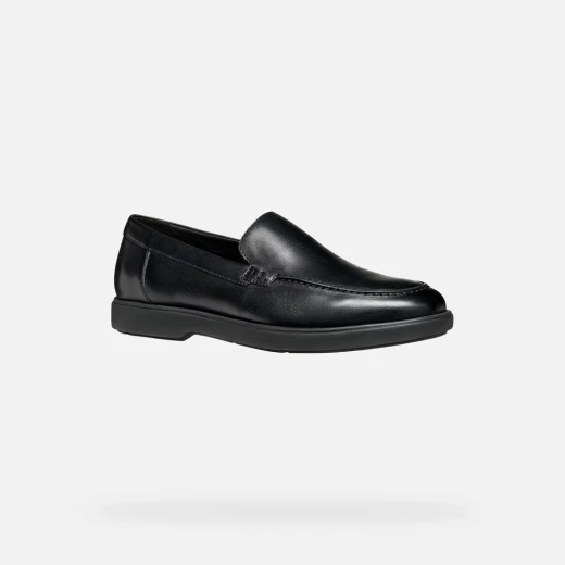 Geox Spherica EC17 Men's Loafer Black Leather Ultra Cushioned Sole 41 European Size Stylish Comfortable Footwear Perfect for Everyday Wear - Image 6