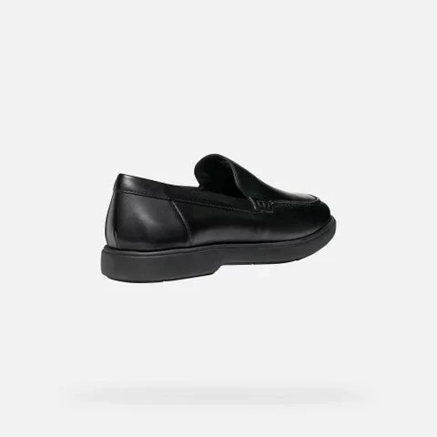 Geox Spherica EC17 Men's Loafer Black Leather Ultra Cushioned Sole 41 European Size Stylish Comfortable Footwear Perfect for Everyday Wear - Image 7
