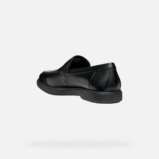 Geox Spherica EC17 Men's Loafer Black Leather Ultra Cushioned Sole 41 European Size Stylish Comfortable Footwear Perfect for Everyday Wear - Image 8