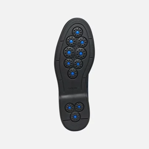 Geox Spherica EC17 Men's Lace Up Sneakers Navy Suede Comfort Cushioned Casual Shoes 42. Stylish and Breathable City Footwear for Everyday Wear. Model U55LAE.00022.C4002 - Geox - Image 10