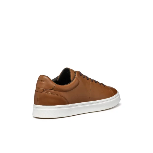 Baltmoore Man Leather Sneakers Cognac Brown Size 41 Casual Shoes - Image 13