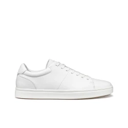 Baltmoore Men's Low Cut Sneakers White Nappa Leather 40 EU Size