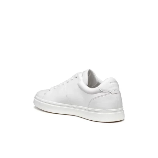 Baltmoore Men's White Leather Sneakers Size 41, Featuring Breathable Design and Elegant Nappa Leather Construction, Perfect for Everyday City Wear and Offering Versatile Style - Image 8