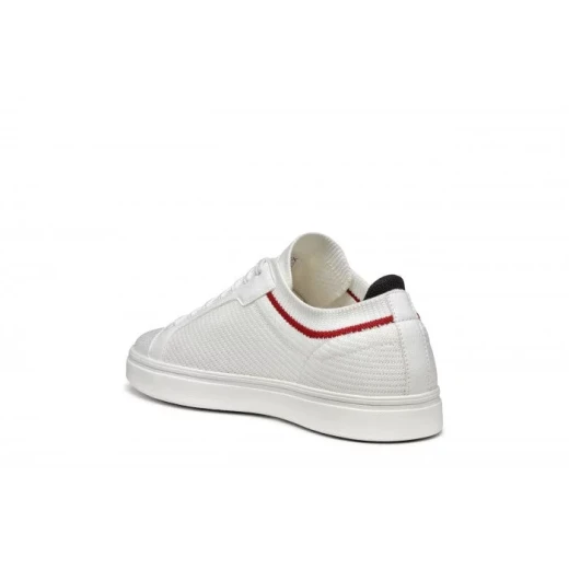 Baltmoore Men's Low Cut Sneakers White 40 Breathable and Comfortable - Geox - Image 5