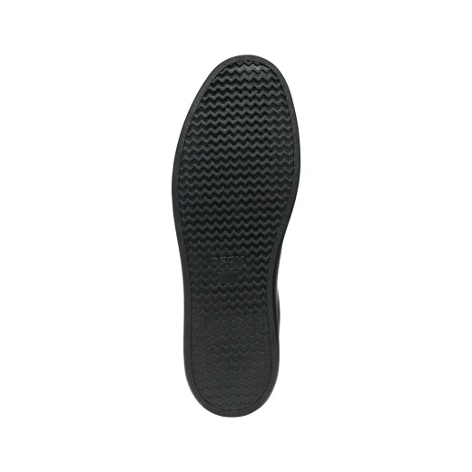 Geox Serifos Men's Low Cut Sneakers Black Tumbled Leather Effect Breathable Lightweight City Design 41 Stylish Comfortable Footwear - Geox - Image 19