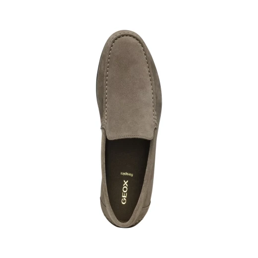 Siron Man Dove Grey Suede Loafer for Men Comfortable Breathable Slip On Shoes Size 41 Classic Everyday Style Footwear - Geox - Image 10