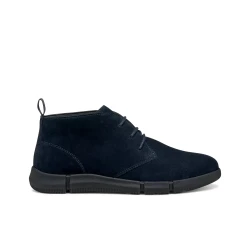 Geox Adacter Man Navy Suede Ankle Boots Breathable Design with Superior Traction for Men's Footwear Size 40 City Style Comfortable Boots for Everyday Wear Durable Boots